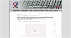 Desktop Screenshot of kvh-hartung.de